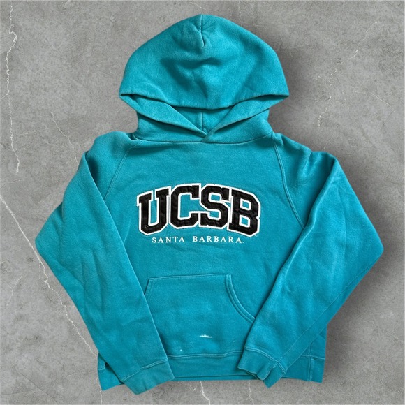 UCSB Santa Barbara Jansport Hoodie Sweatshirt Size M College University Medium - Picture 1 of 8